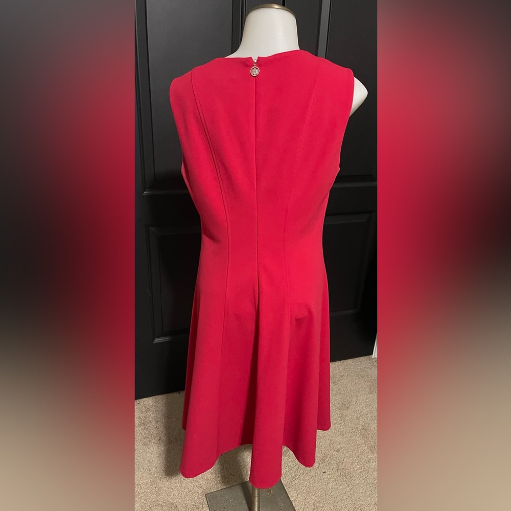 Tommy Hilfiger Strapless Red Dress - Picture 6 of 8